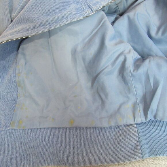 Vintage Outerwear From Sears Jacket Mens XL Blue Corduroy Bomber Rustic Grunge - Picture 4 of 11